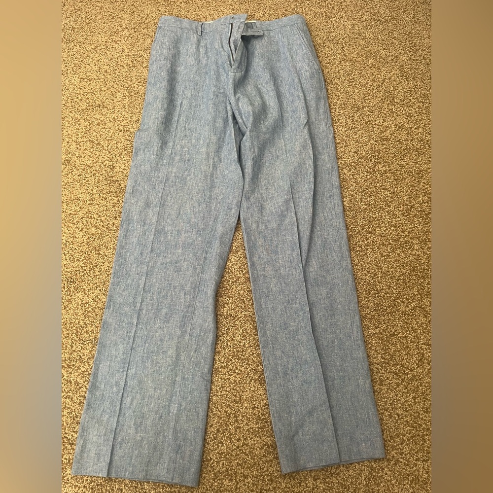 J Crew linen pants.